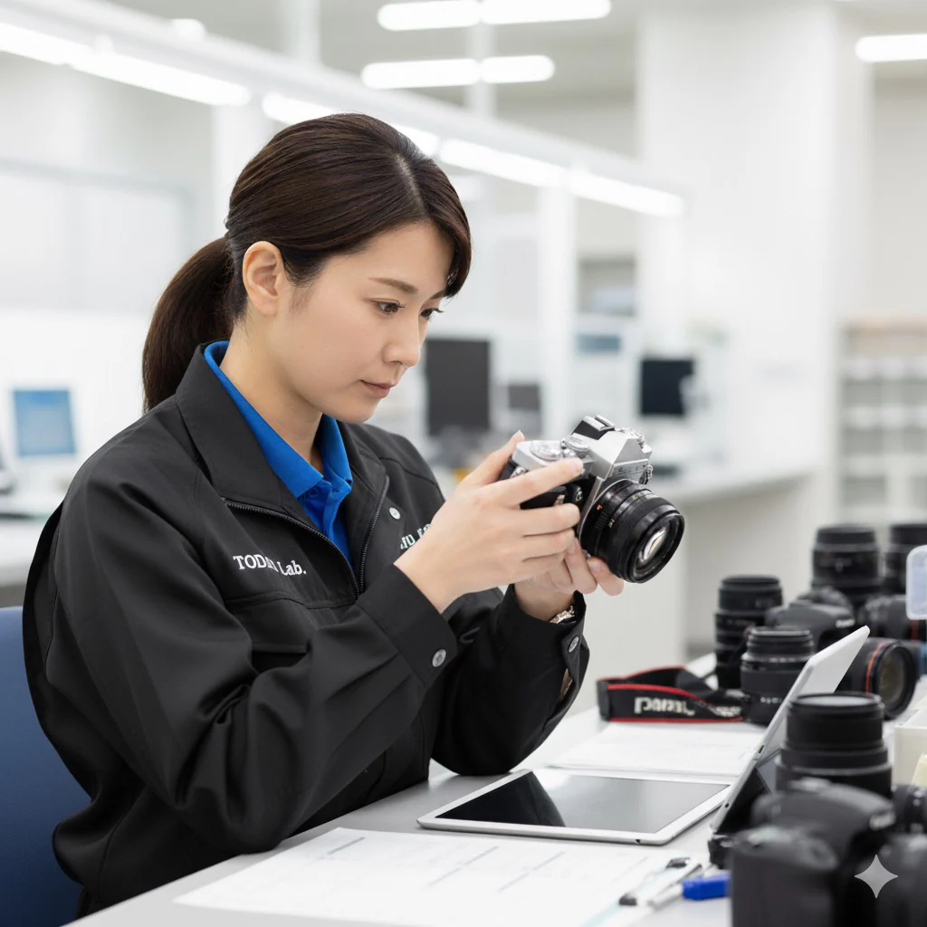 丁寧な検品作業